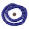 The Bead Chest 14mm Lapis Blue Bone Button Beads: Nepal Flat Round Disk Heishi Beads for DIY Necklace Jewelry Making
